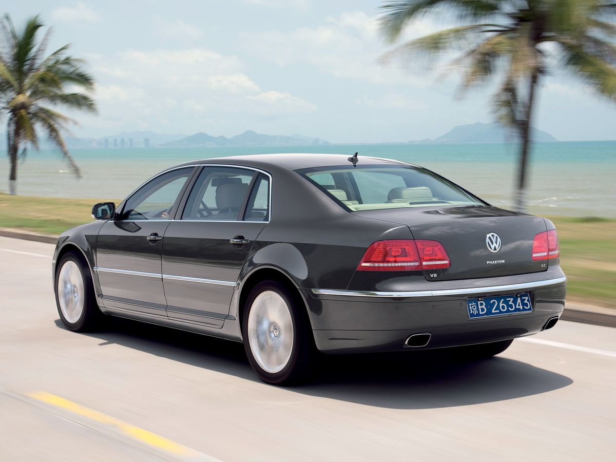 Volkswagen Phaeton 2010. Carrosserie, extérieur. Berline longue, 1 génération, restyling 2