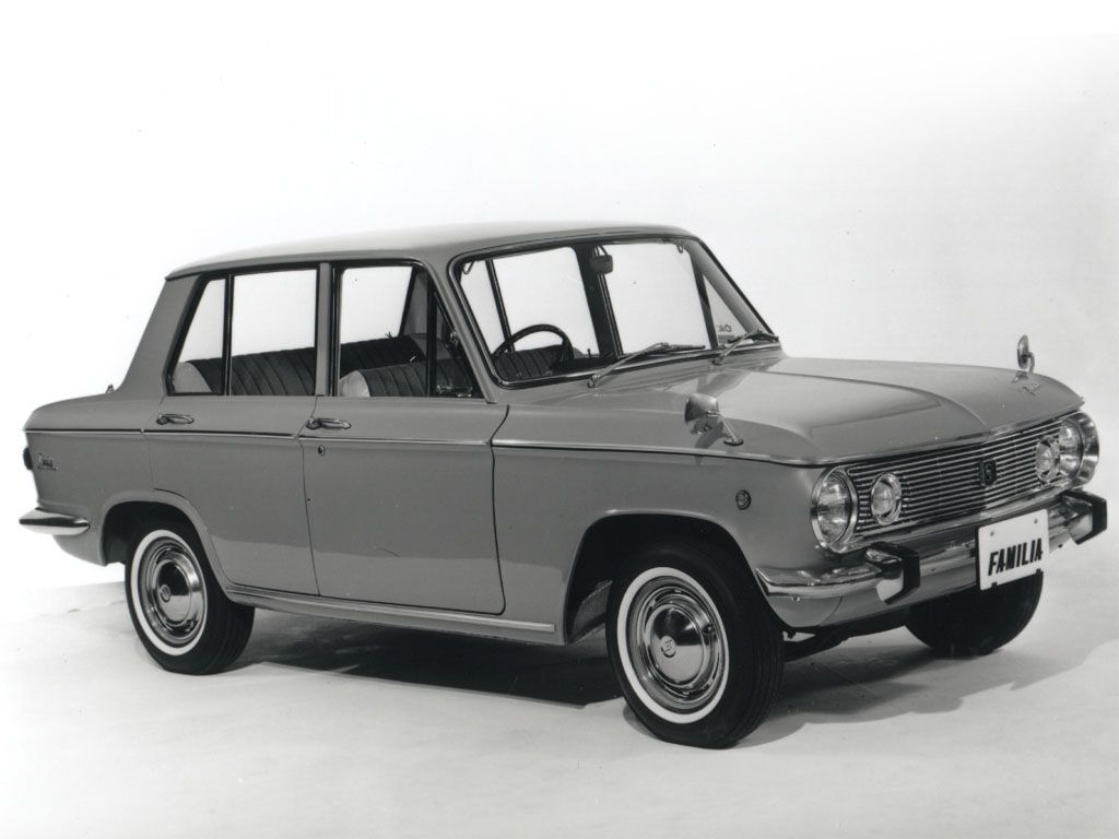 Mazda Familia 1963. Carrosserie, extérieur. Berline, 1 génération