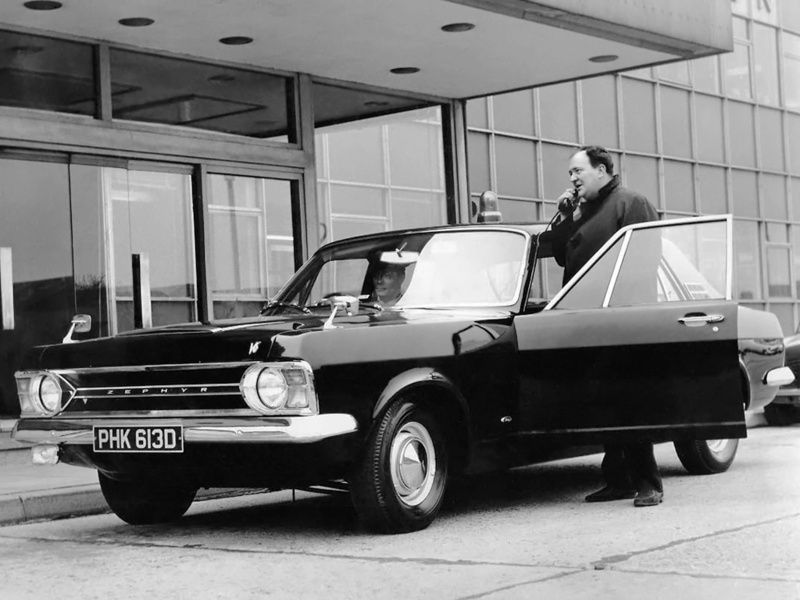 Ford Zephyr 1966. Carrosserie, extérieur. Berline, 4 génération