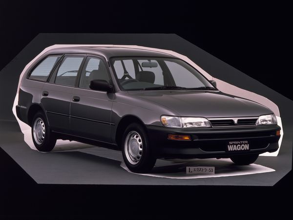 Toyota Sprinter 1991. Carrosserie, extérieur. Break 5-portes, 7 génération