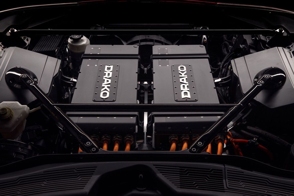 Drako GTE 2019. Двигатель. Седан, 1 поколение