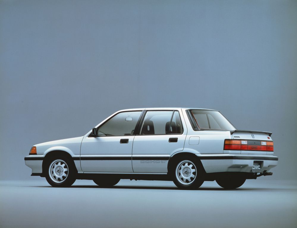 Honda Civic 1983. Carrosserie, extérieur. Berline, 3 génération