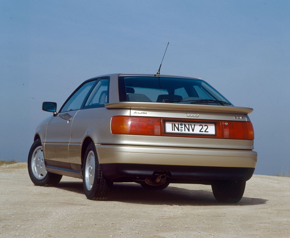 Audi Coupe 1988. Carrosserie, extérieur. Coupé, 2 génération