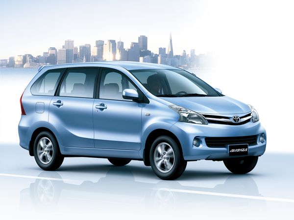 Toyota Avanza 2011. Carrosserie, extérieur. Monospace, 2 génération