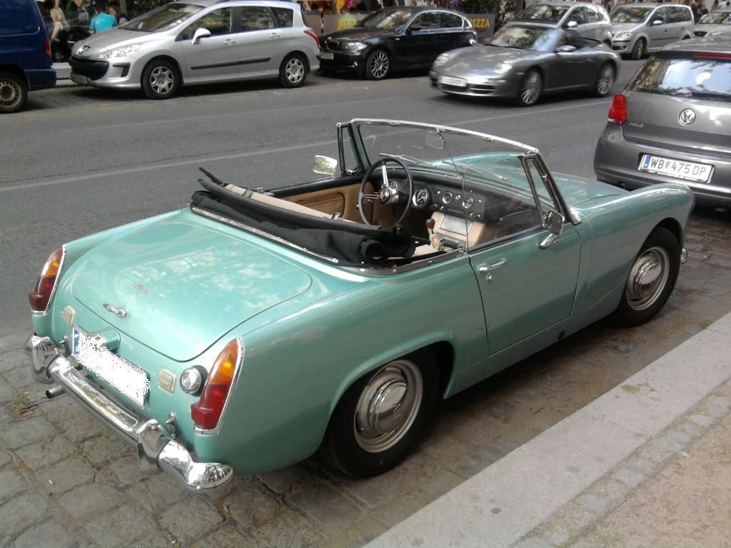 Austin Sprite 1966. Carrosserie, extérieur. Cabriolet, 4 génération