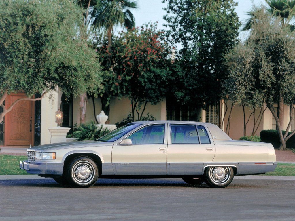 Cadillac Fleetwood 1993. Carrosserie, extérieur. Berline, 3 génération