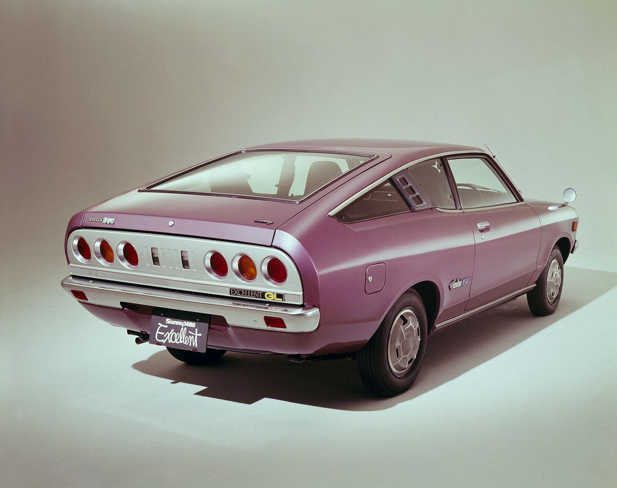 Datsun Sunny 1973. Bodywork, Exterior. Coupe, 1 generation