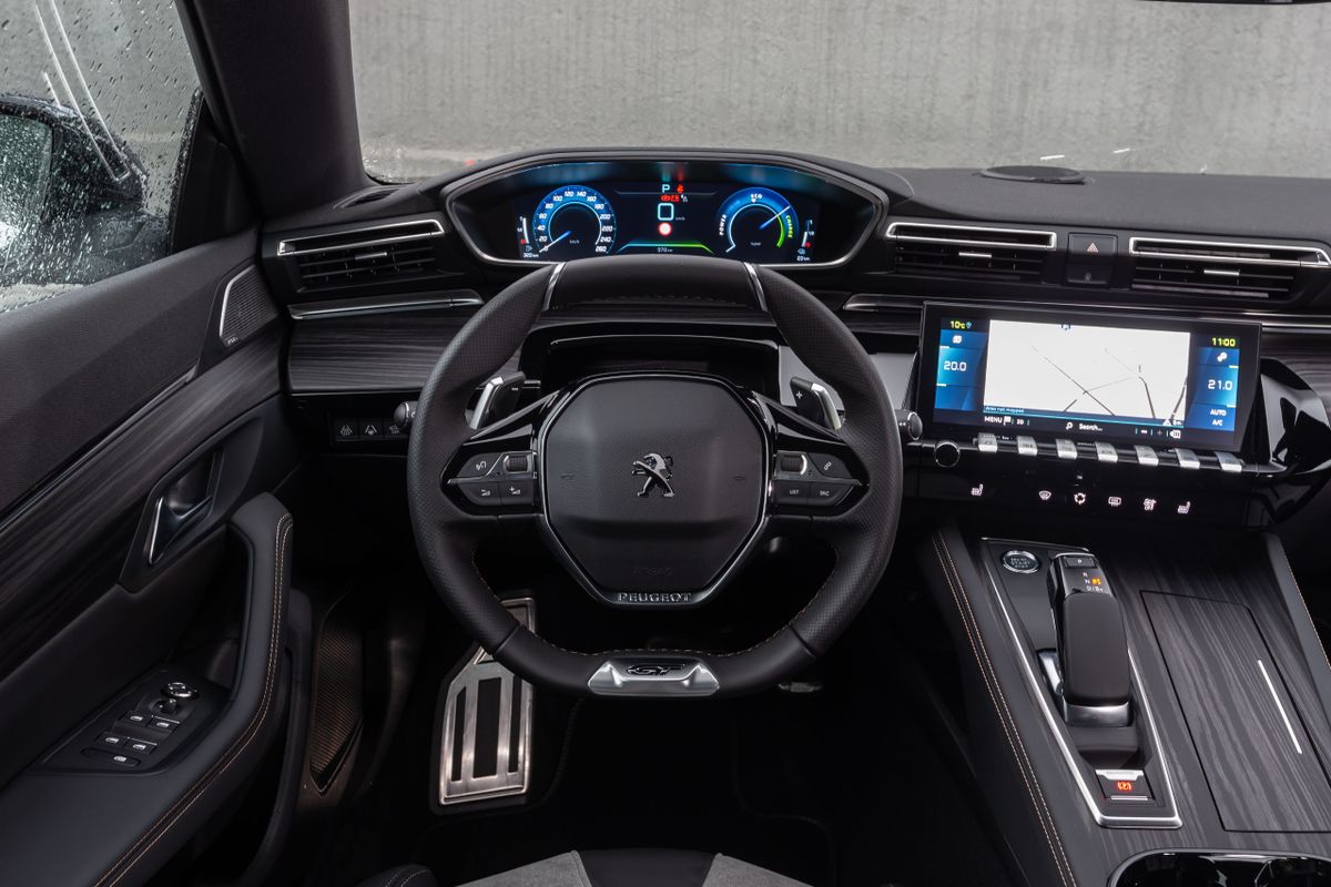 Peugeot 508 2018. Dashboard. Liftback, 2 generation