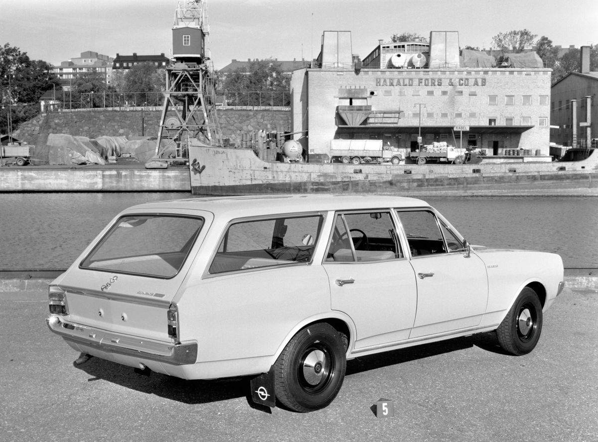 Opel Rekord 1967. Bodywork, Exterior. Estate 5-door, 3 generation