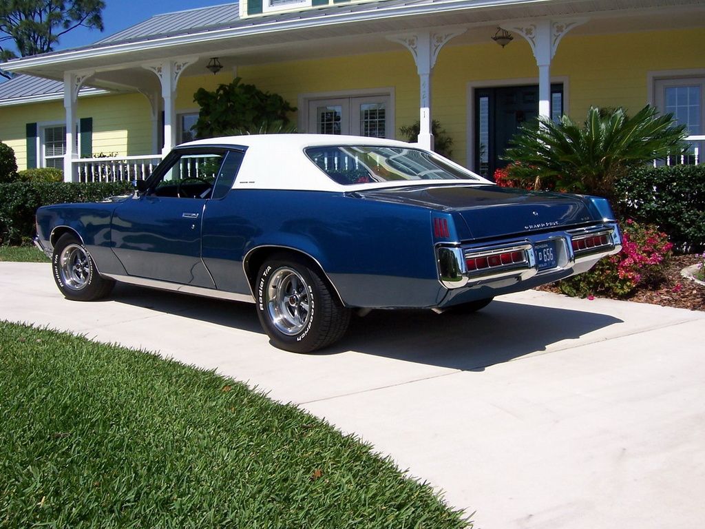 Pontiac Grand Prix 1968. Bodywork, Exterior. Coupe Hardtop, 2 generation