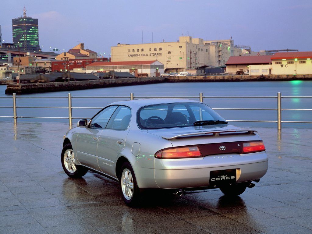 Toyota Corolla 1991. Bodywork, Exterior. Sedan Hardtop, 7 generation