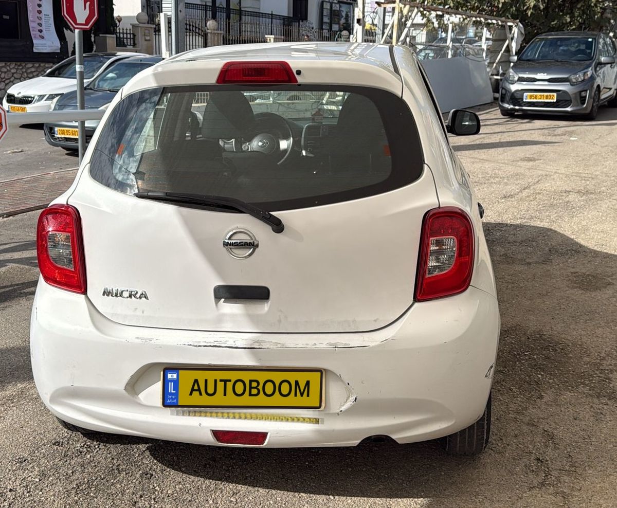 ניסאן מיקרה יד 2 רכב, 2018, פרטי