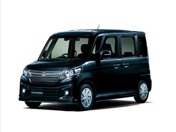 Mazda Flair Wagon 2015. Carrosserie, extérieur. Monospace compact, 2 génération, restyling