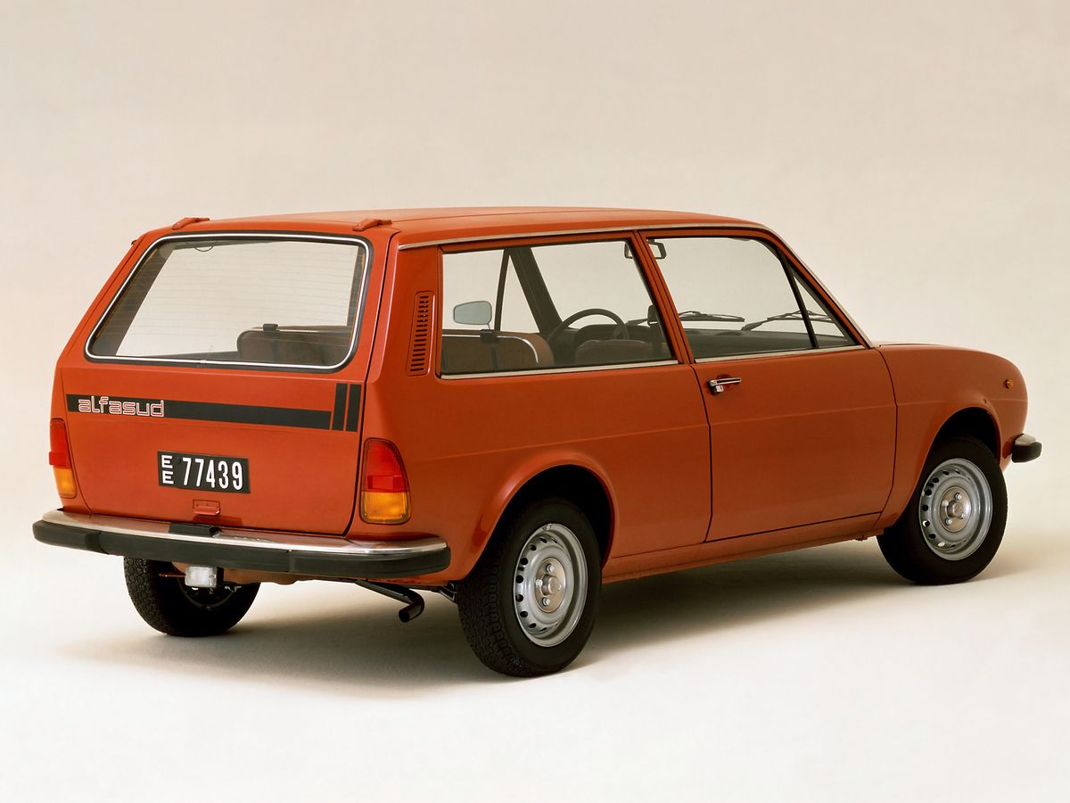 Alfa Romeo Alfasud 1971. Carrosserie, extérieur. Break 3-portes, 1 génération