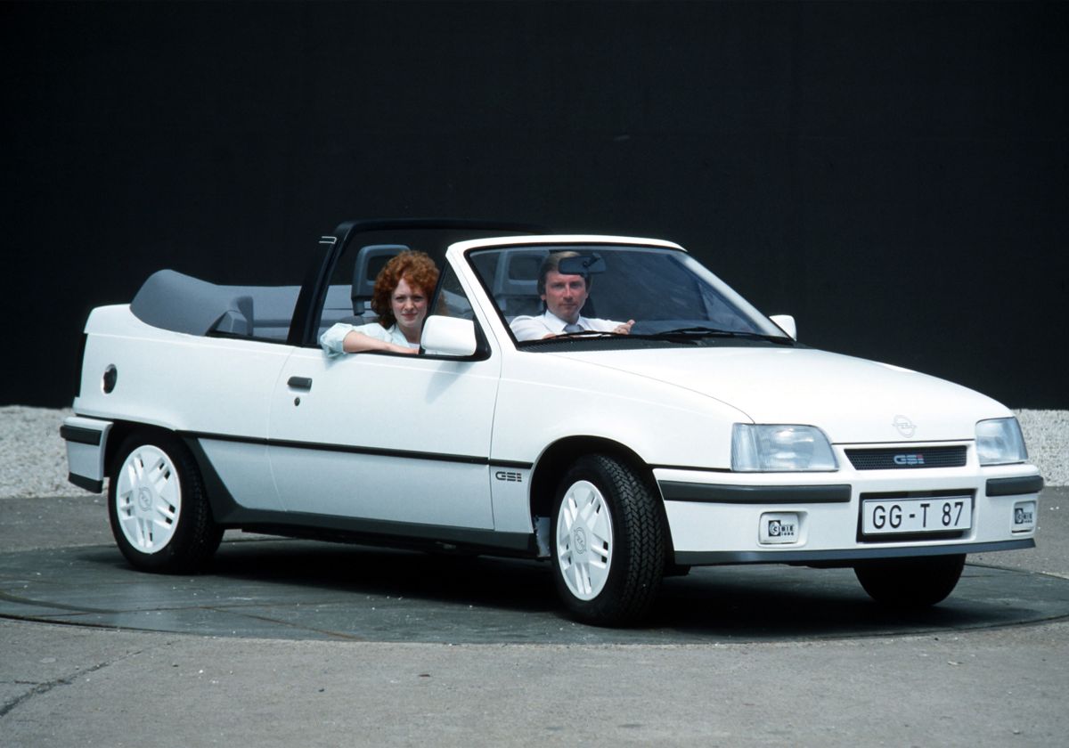 Opel Kadett 1984. Bodywork, Exterior. Cabrio, 5 generation