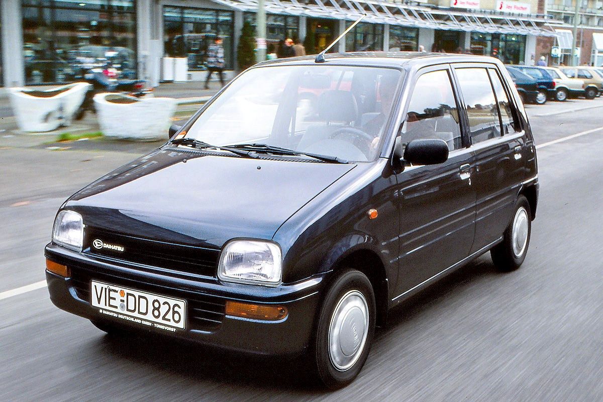 Daihatsu Cuore 1990. Carrosserie, extérieur. Mini 5-portes, 3 génération