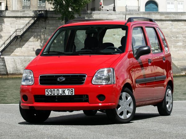 سوزوكي Wagon R+ ‏1999. الهيكل، المظهر الخارجي. ميكرو فان, 2 الجيل