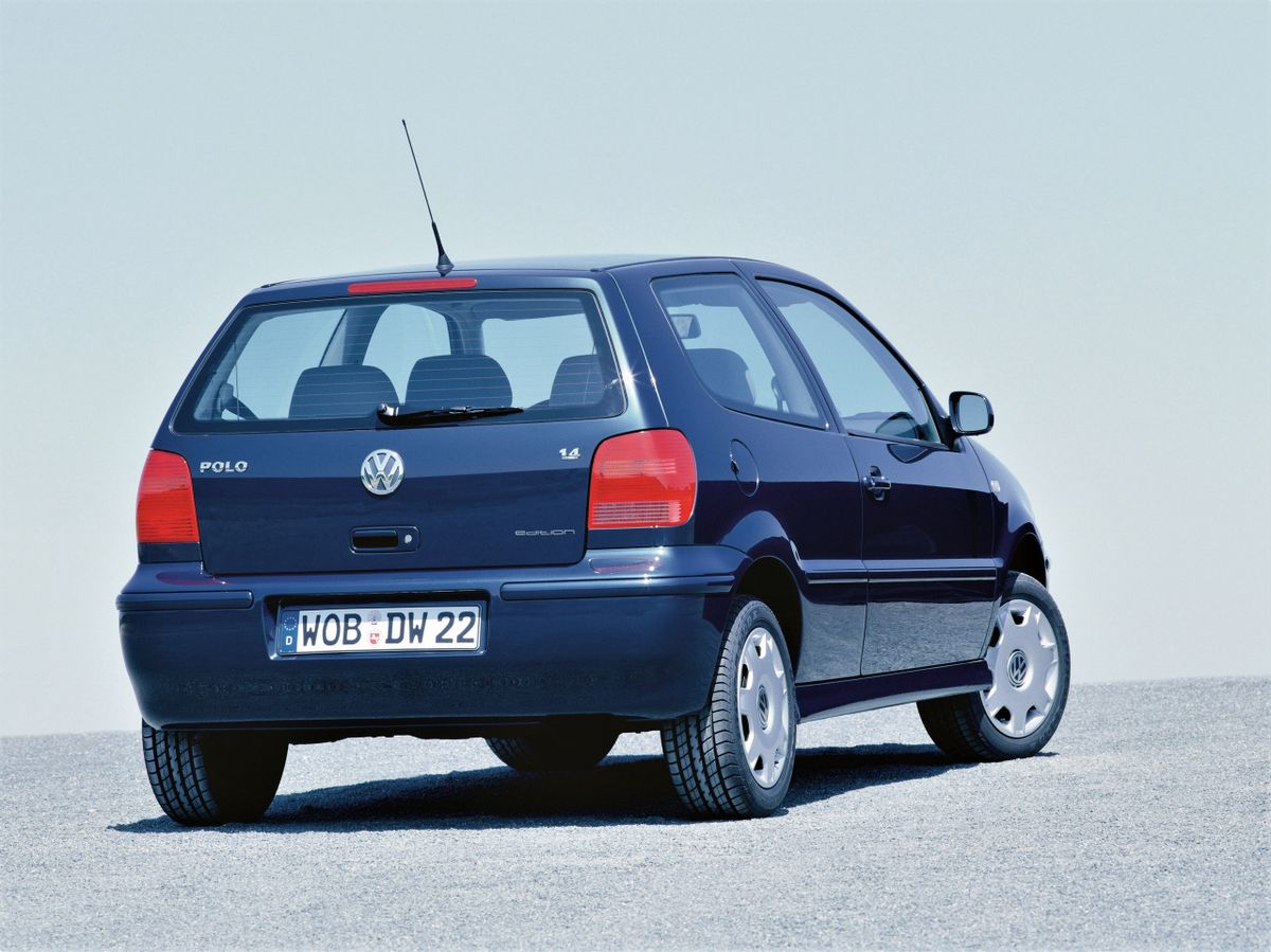 Volkswagen Polo 1999. Carrosserie, extérieur. Mini 3-portes, 3 génération, restyling