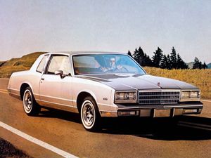 Chevrolet Monte Carlo 1980. Carrosserie, extérieur. Coupé, 4 génération