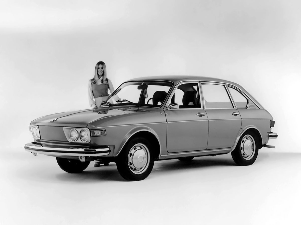 Volkswagen Type 4 1972. Bodywork, Exterior. Sedan, 2 generation