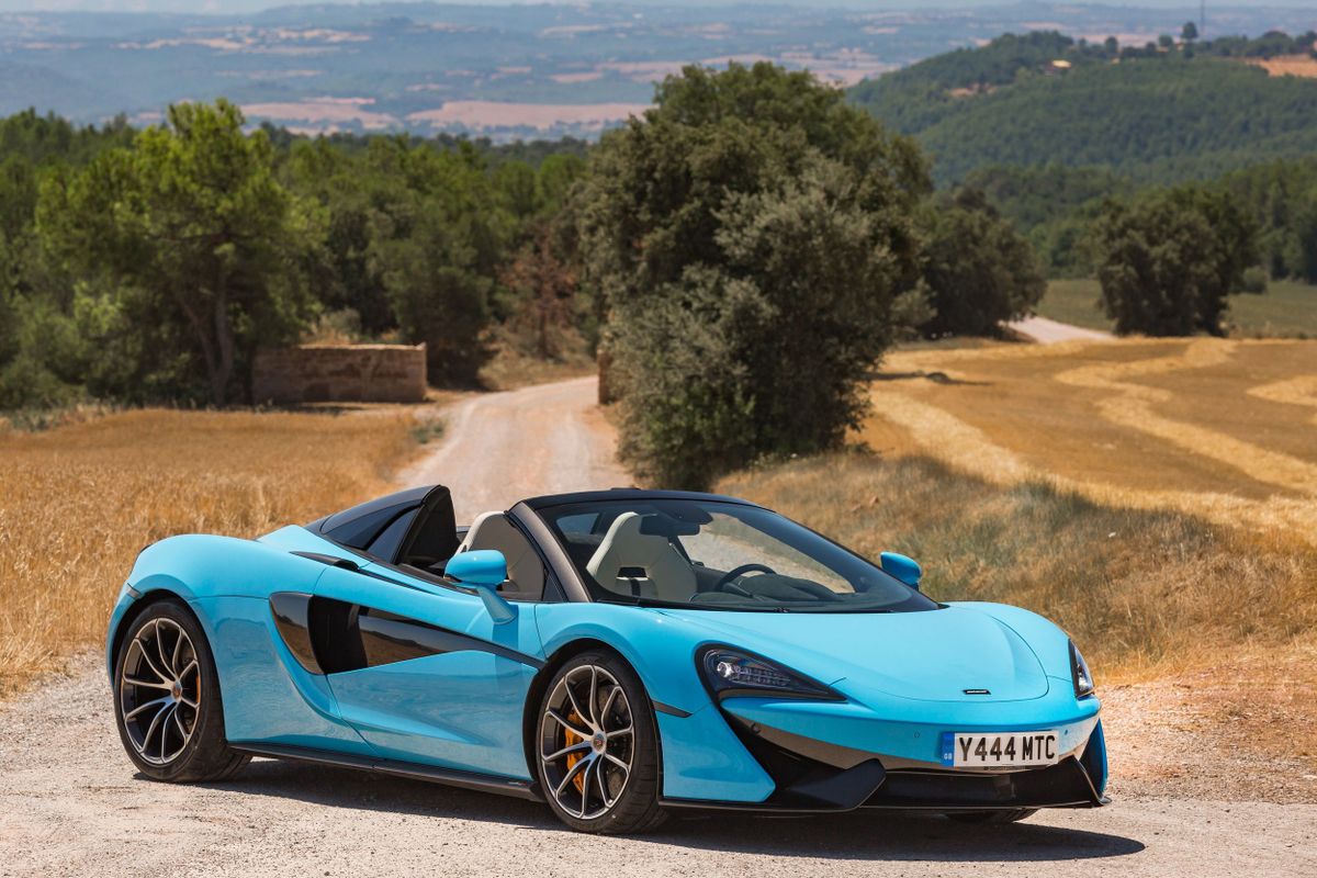 Макларен 570S 2017. Кузов, экстерьер. Родстер, 1 поколение