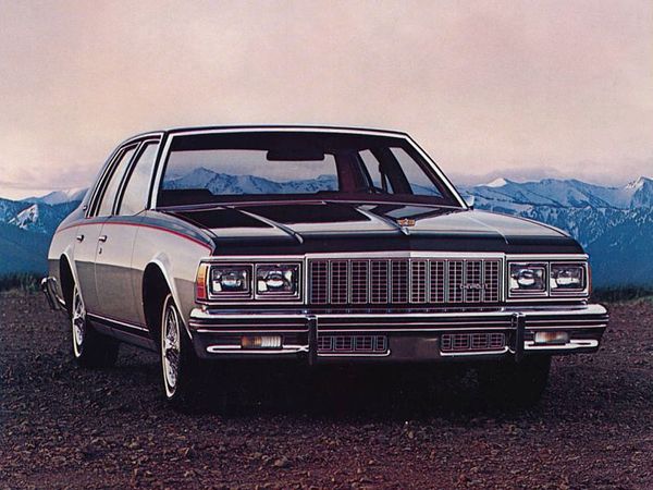 Chevrolet Caprice 1976. Carrosserie, extérieur. Berline, 3 génération