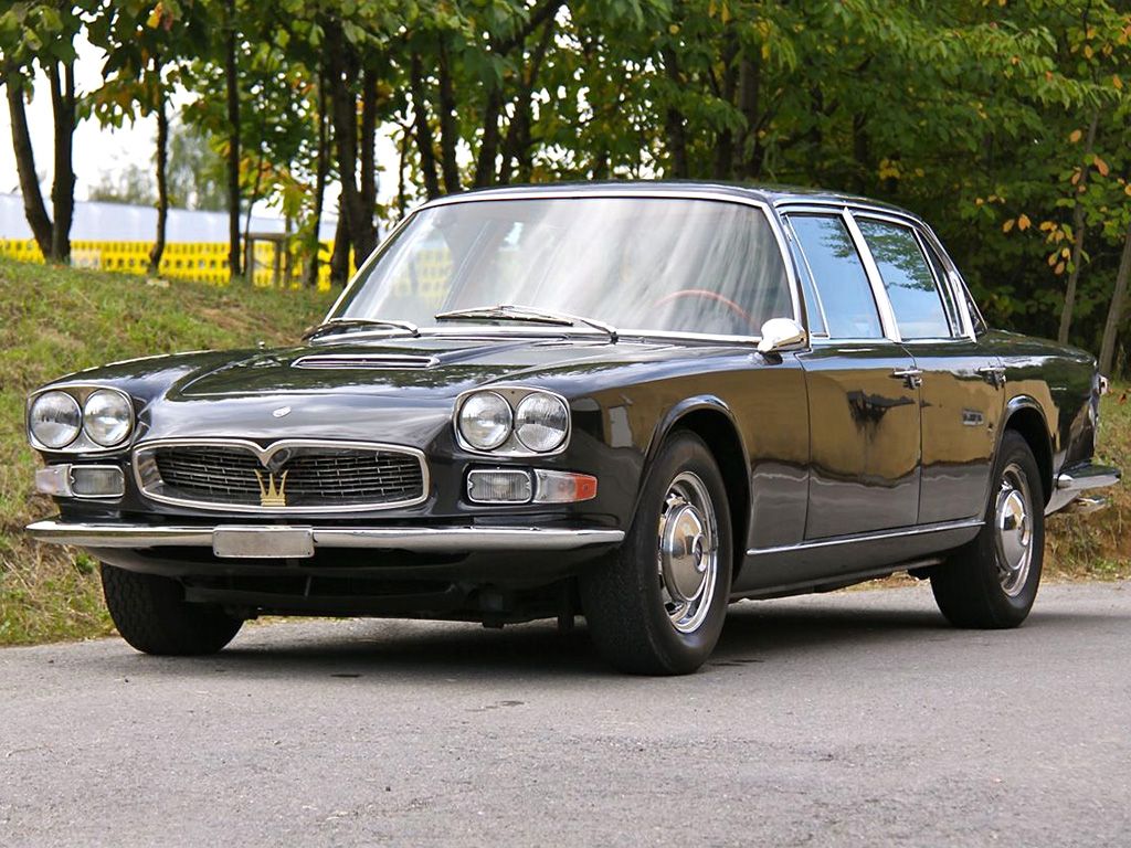 Maserati Quattroporte 1966. Bodywork, Exterior. Sedan, 1 generation, restyling