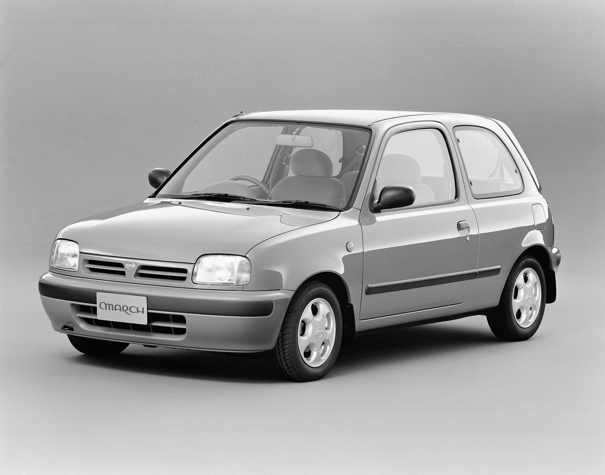 Nissan March 1992. Bodywork, Exterior. Mini 3-doors, 2 generation