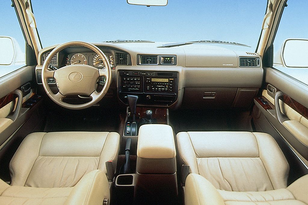 Lexus LX 1995. Front seats. SUV 5-doors, 1 generation
