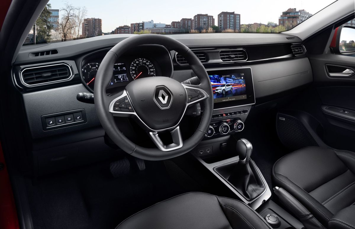 Renault Arkana 2018. Front seats. SUV Coupe, 1 generation