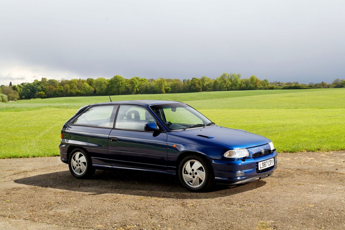 Vauxhall Astra 1991. Carrosserie, extérieur. Mini 3-portes, 3 génération