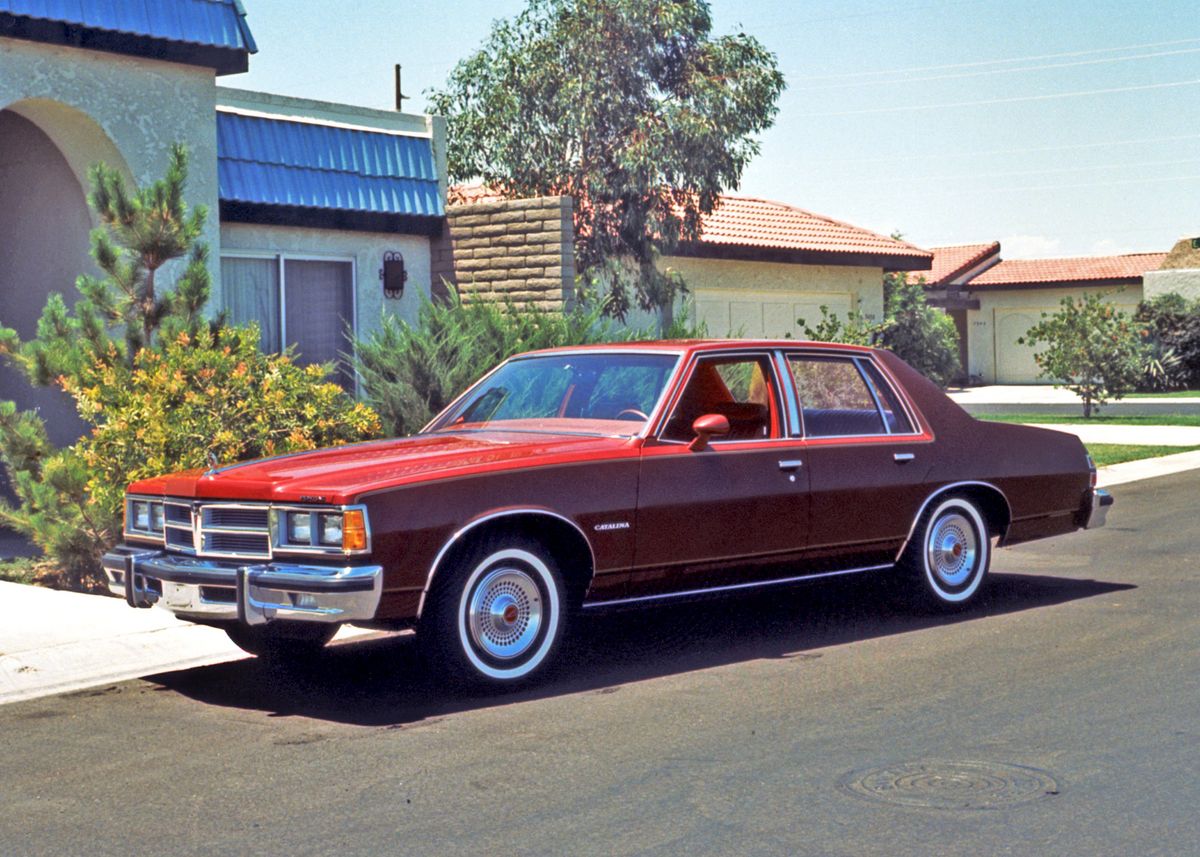 Pontiac Catalina 1977. Carrosserie, extérieur. Berline, 5 génération