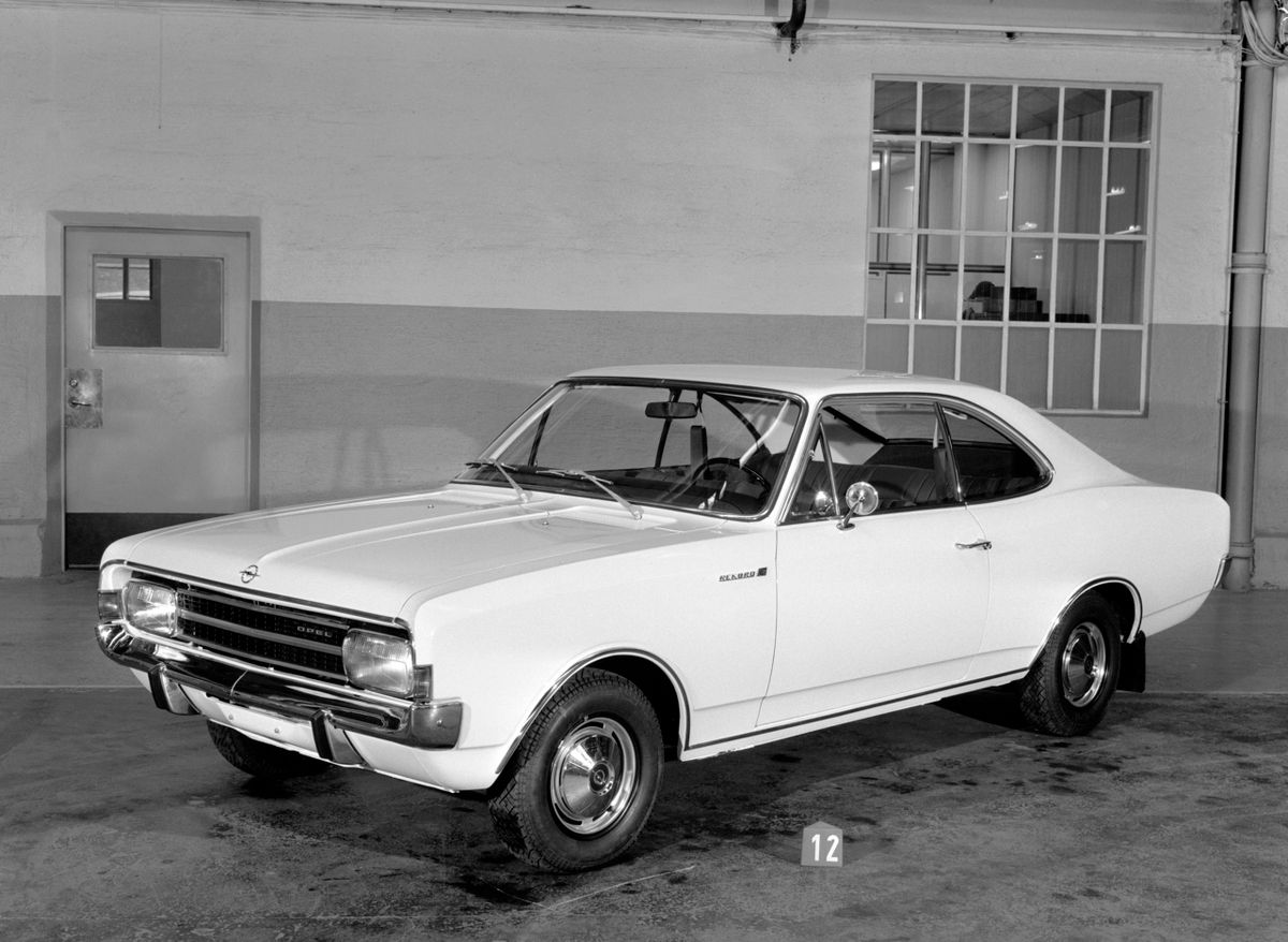 Opel Rekord 1967. Bodywork, Exterior. Coupe, 3 generation