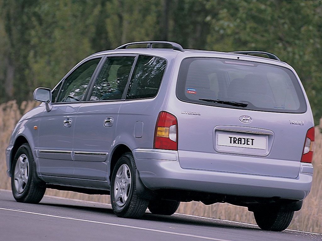 יונדאי טראג'ט 1999. מרכב, צורה. קומפקט וואן, 1 דור