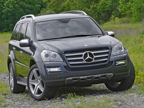 مرسيدس بنز GL-Class 2009. الهيكل، المظهر الخارجي. SUV ٥ أبواب, 1 الجيل، تحديث