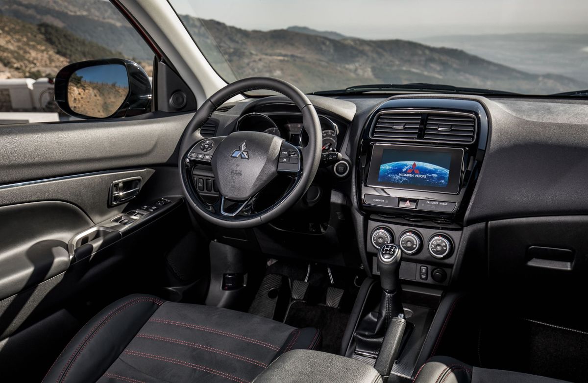 Mitsubishi ASX 2019. Front seats. SUV 5-doors, 1 generation, restyling 3
