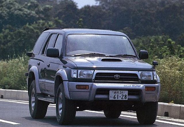 Toyota Hilux Surf 1995. Carrosserie, extérieur. VUS 5-portes, 3 génération