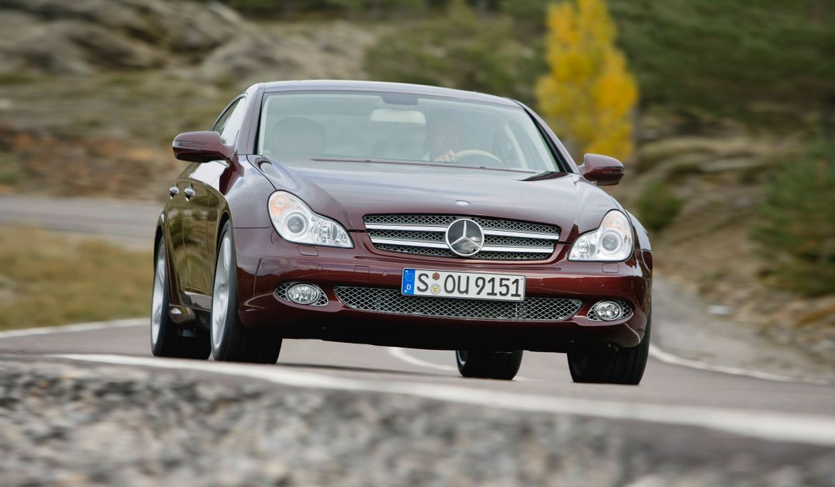 Mercedes CLS 2008. Carrosserie, extérieur. Fastback, 1 génération, restyling