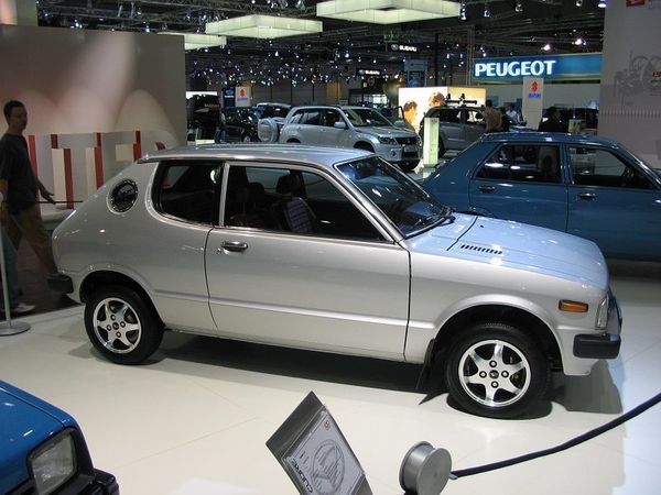 Daihatsu Charade 1977. Carrosserie, extérieur. Mini 3-portes, 1 génération