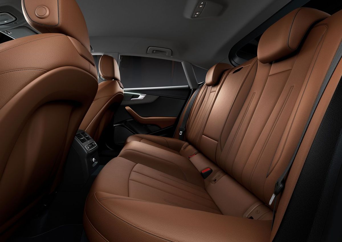 Audi A5 2019. Rear seats. Liftback, 2 generation, restyling