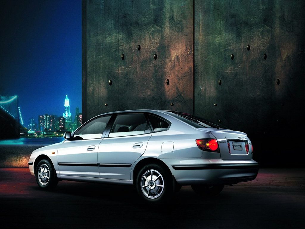 Hyundai Avante 2003. Carrosserie, extérieur. Liftback, 3 génération, restyling