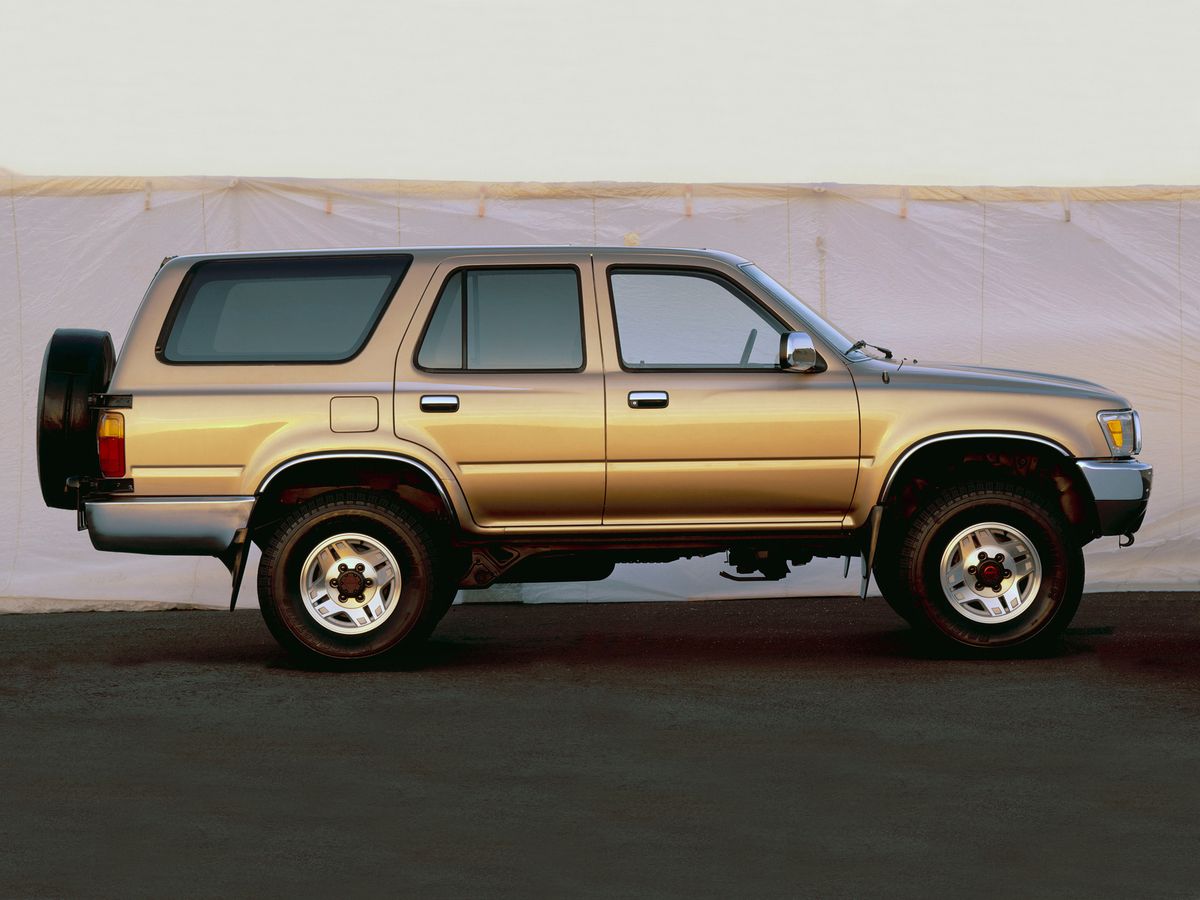 Toyota 4Runner 1989. Carrosserie, extérieur. VUS 5-portes, 2 génération