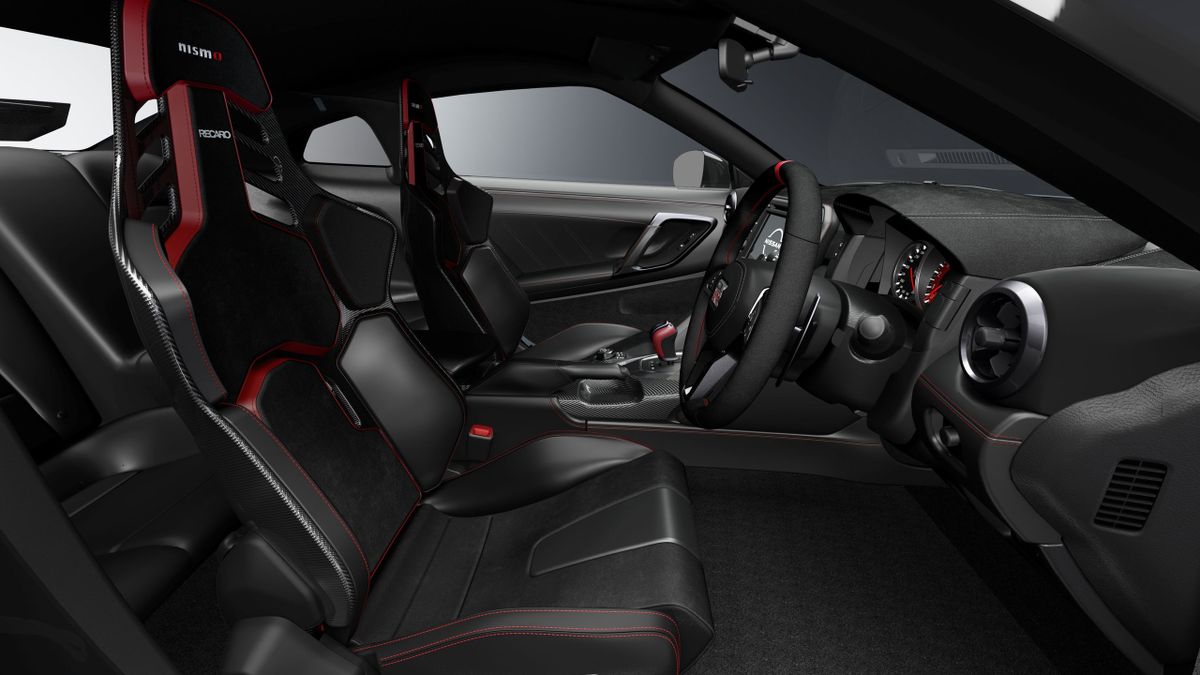 Nissan GT-R 2023. Front seats. Coupe, 1 generation, restyling 4