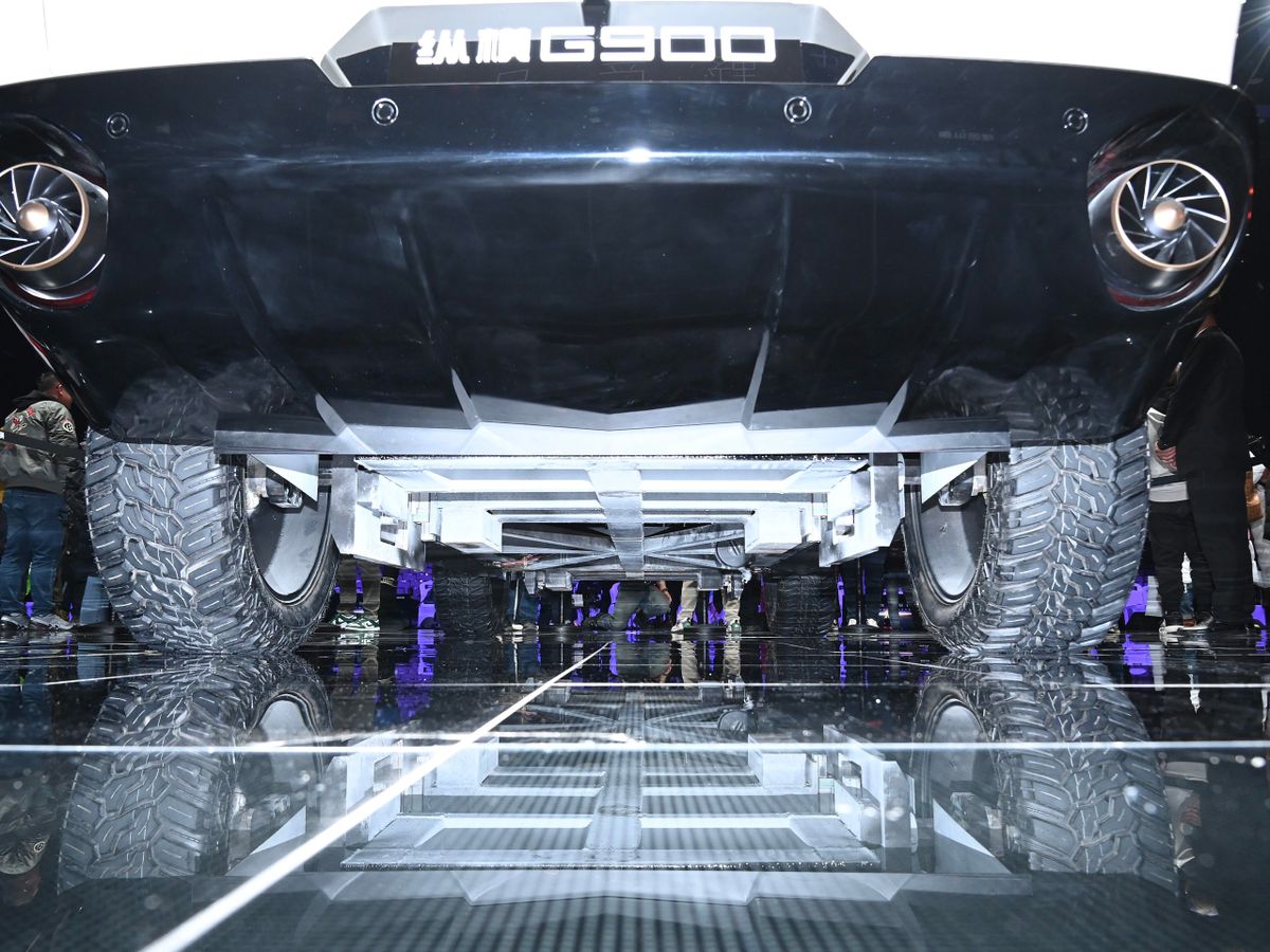 Zongheng G900 2025. Подвеска. Внедорожник 5 дв., 1 поколение