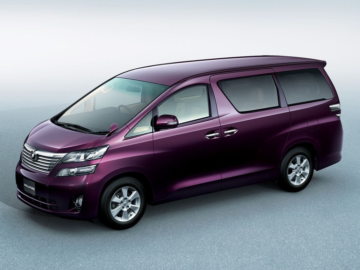 Toyota Vellfire 2008. Bodywork, Exterior. Minivan, 1 generation