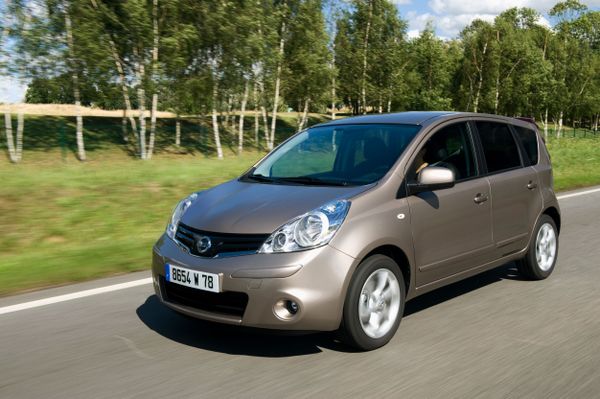 Nissan Note 2008. Carrosserie, extérieur. Hatchback 5-portes, 1 génération, restyling