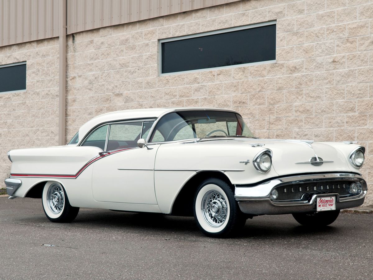 Oldsmobile Eighty Eight 1957. Bodywork, Exterior. Coupe, 3 generation