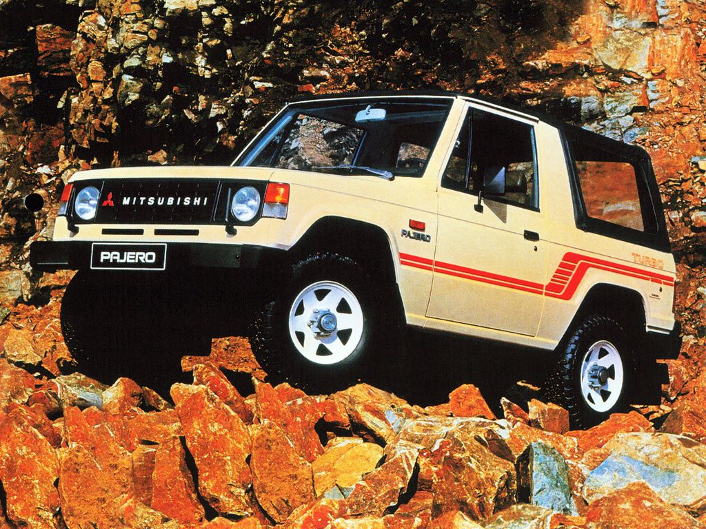 Mitsubishi Pajero 1982. Carrosserie, extérieur. VUS cabriolet, 1 génération