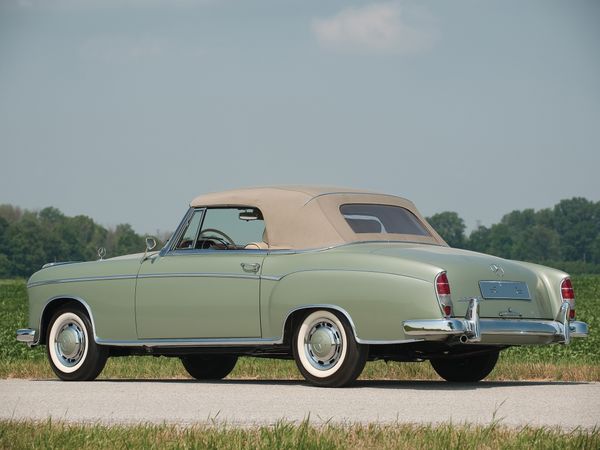 Mercedes-Benz W128 1958. Carrosserie, extérieur. Cabriolet, 1 génération