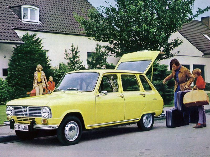 Renault 6 1970. Carrosserie, extérieur. Mini 5-portes, 1 génération